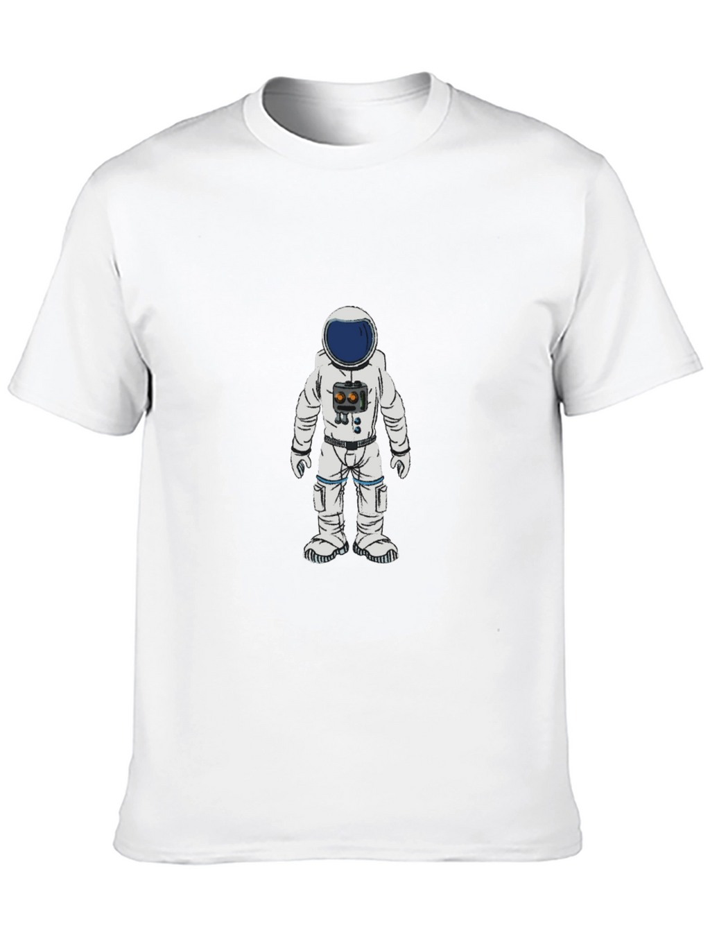 Astronaut Graphic T-Shirt - Classic Black Tee