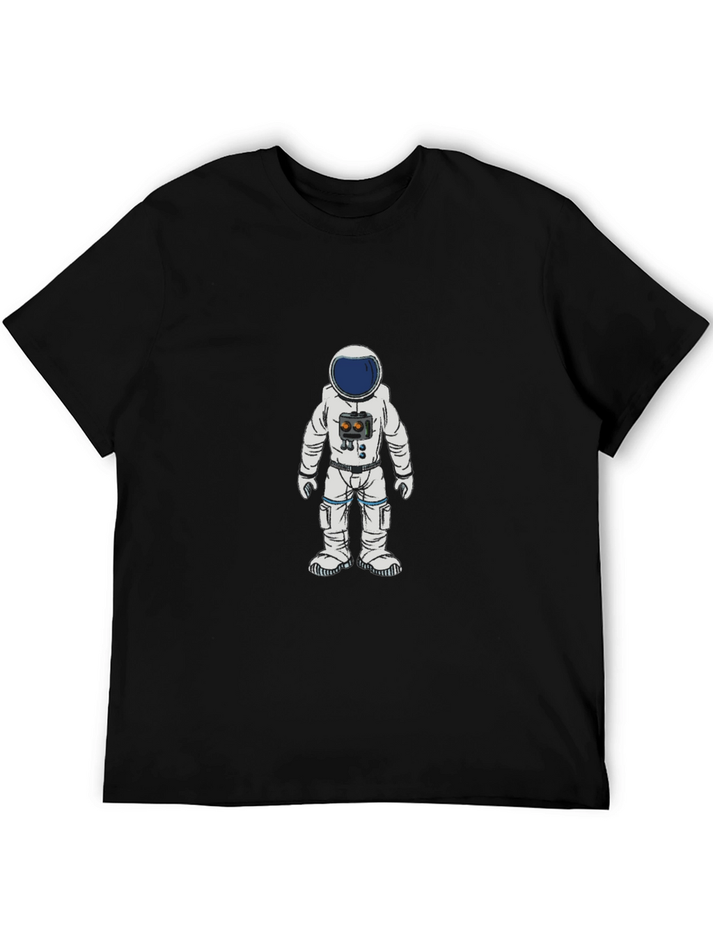 Astronaut Graphic T-Shirt - Classic Black Tee