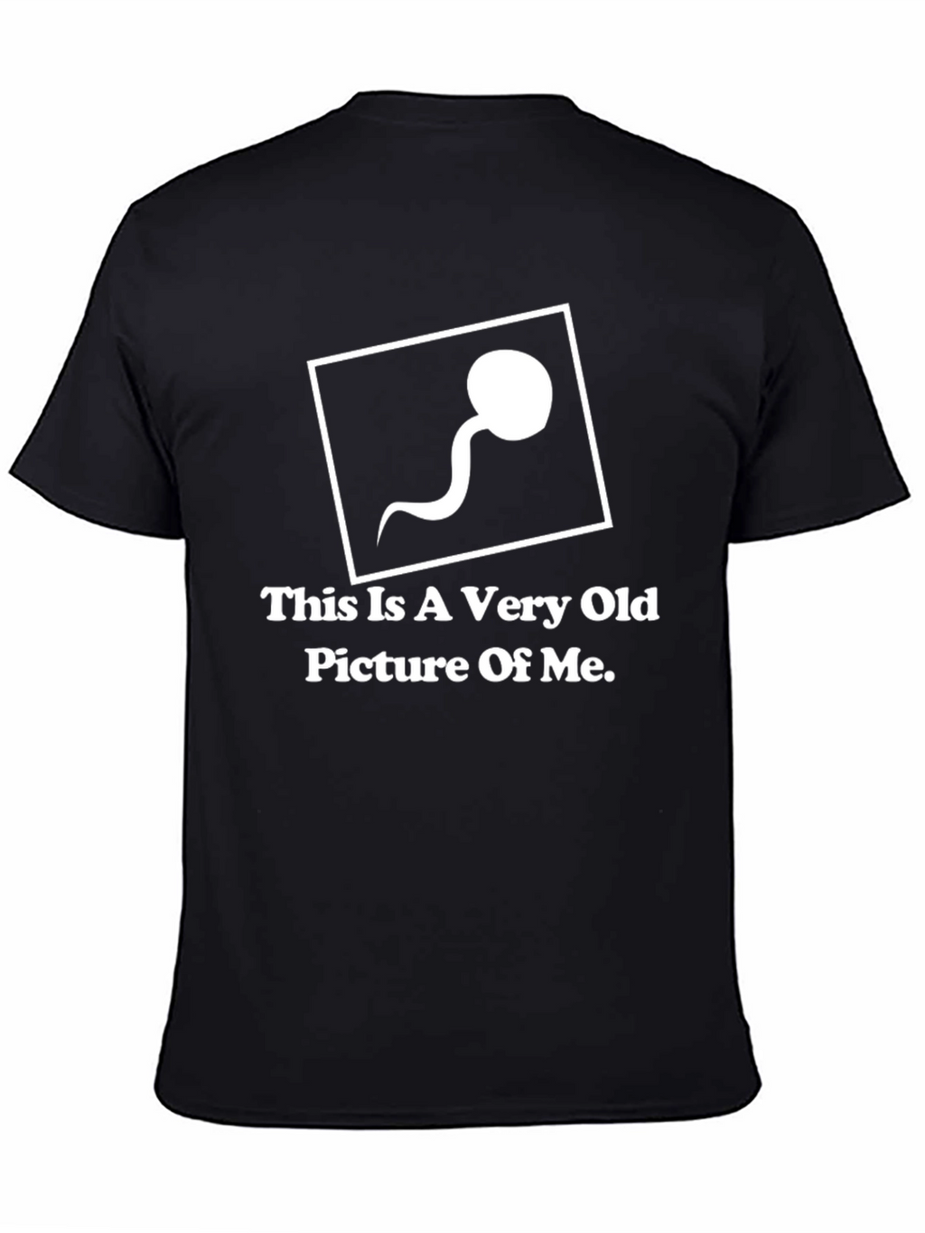 Funny Graphic Tee: Very Old Picture of Me