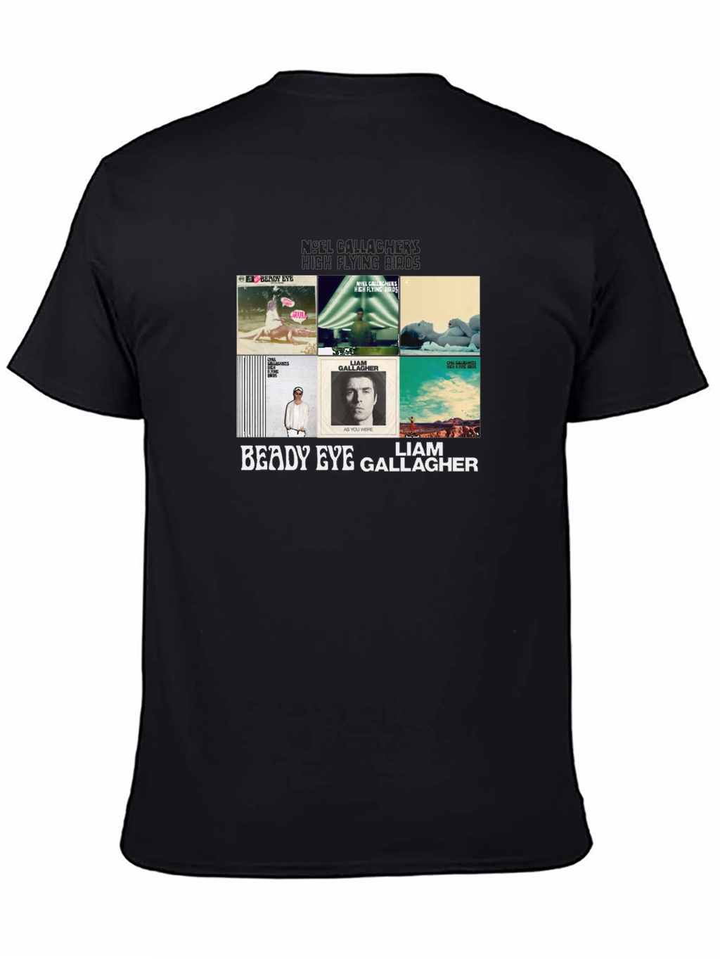 Liam & Noel Gallagher Graphic Print T-Shirt