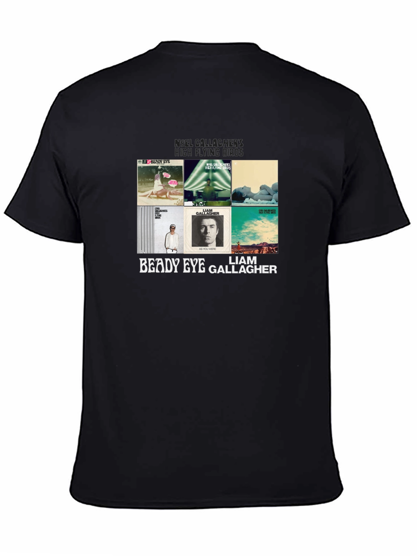 Liam & Noel Gallagher Graphic Print T-Shirt