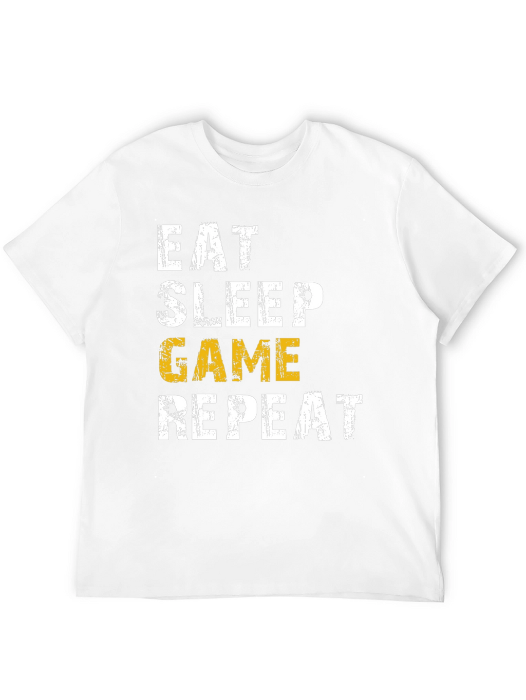 Eat Sleep Game Repeat Graphic Tee - Gamer T-Shirt