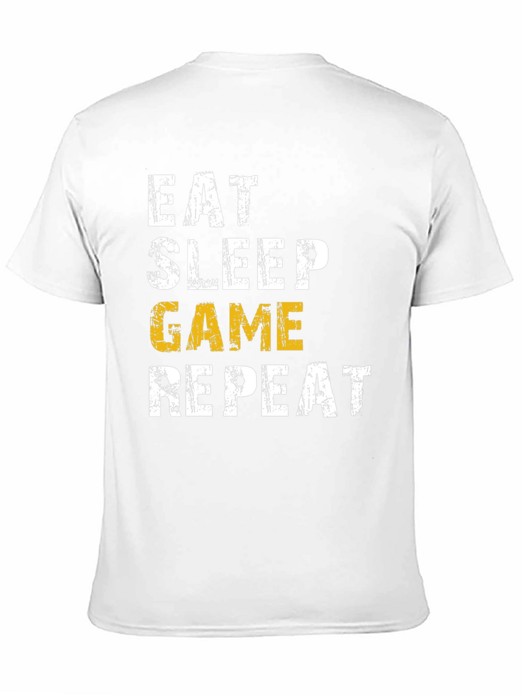 Eat Sleep Game Repeat Graphic Tee - Gamer T-Shirt