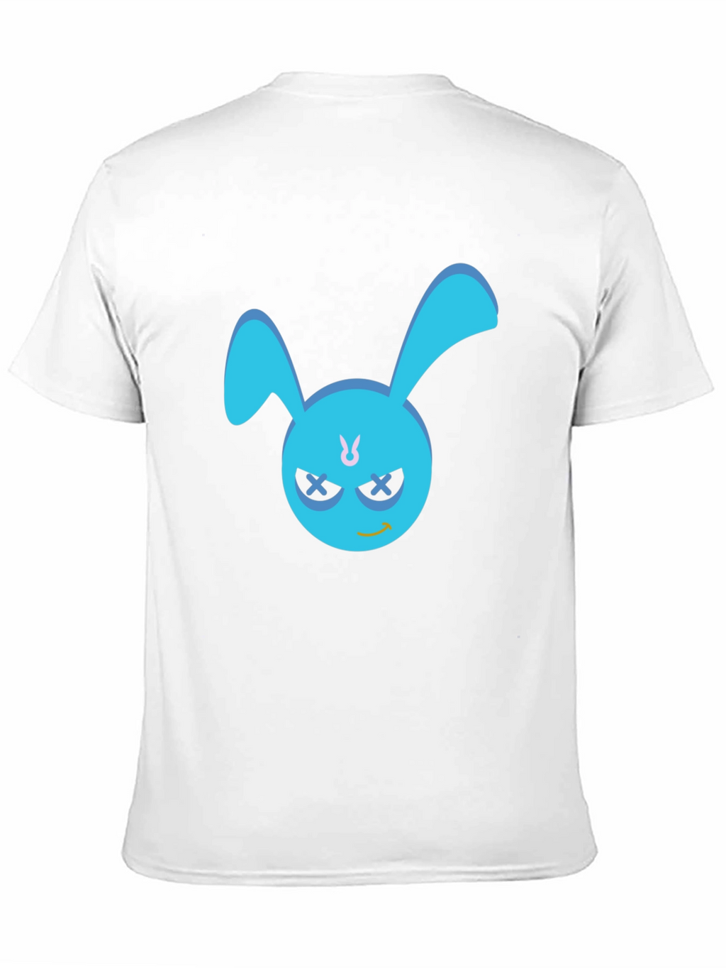 Cool Blue Bunny Graphic T-Shirt