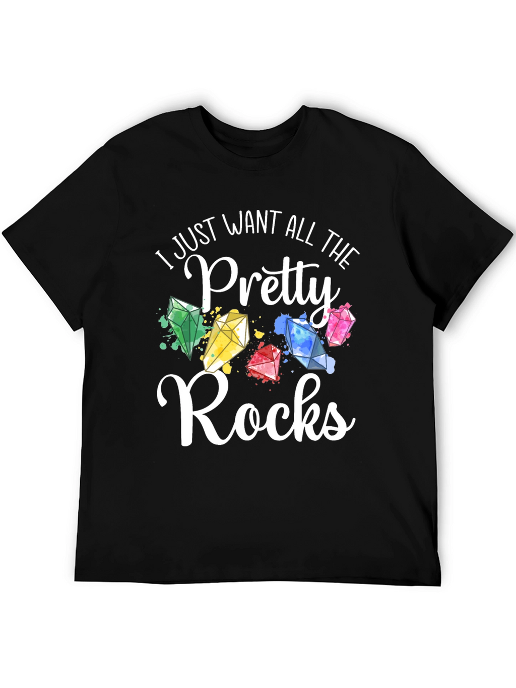 Pretty Rocks T-Shirt - Gemstone Lover Tee