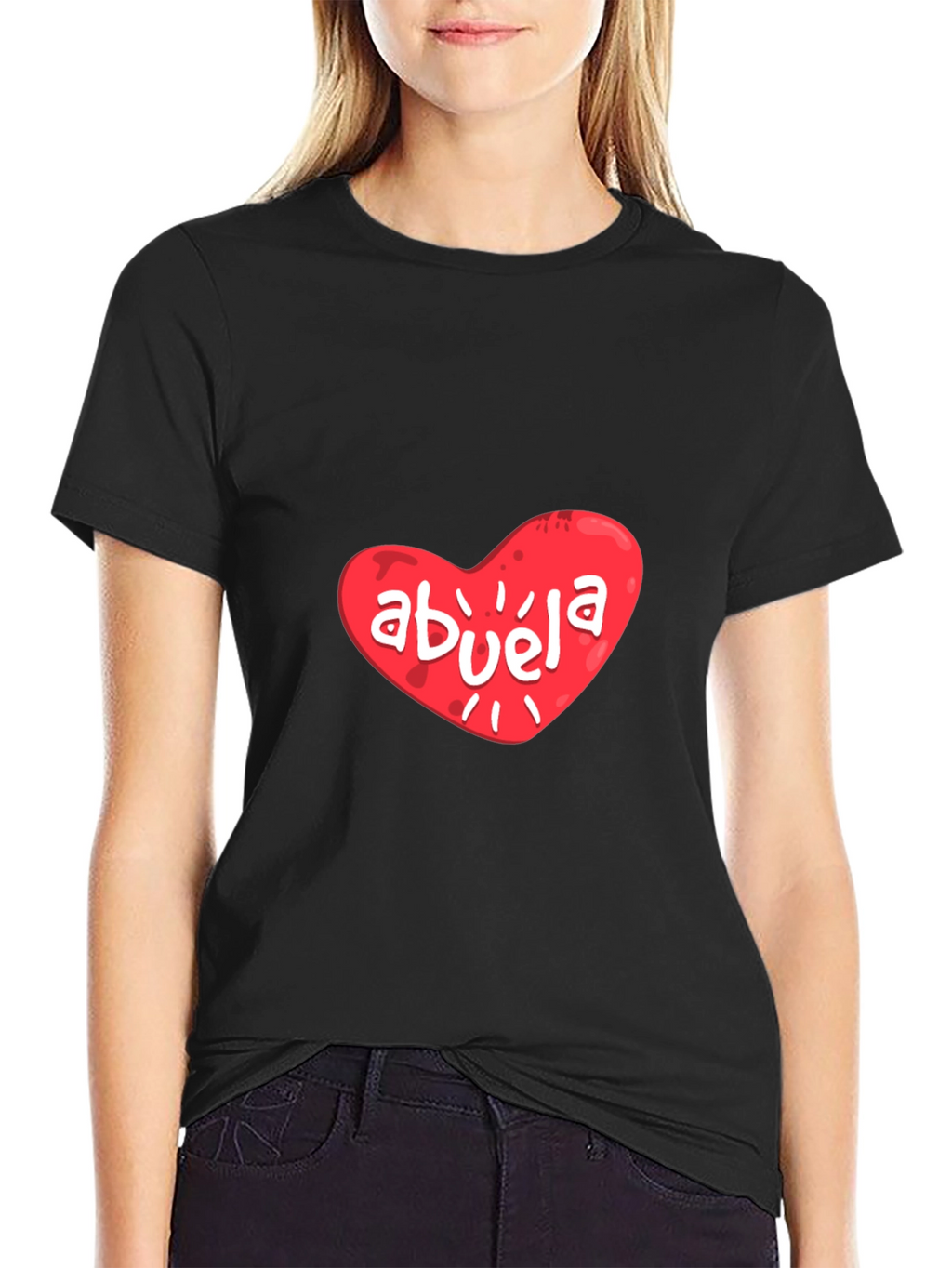 Abuela Heart T-Shirt - Love for Grandma