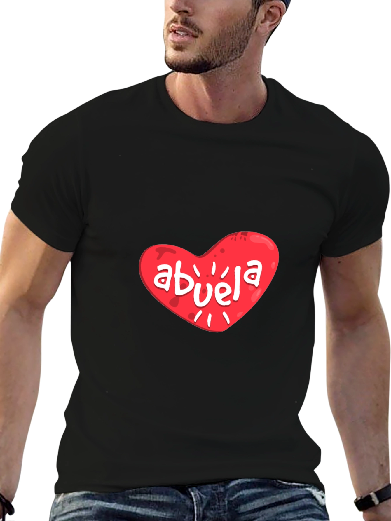 Abuela Heart T-Shirt - Love for Grandma