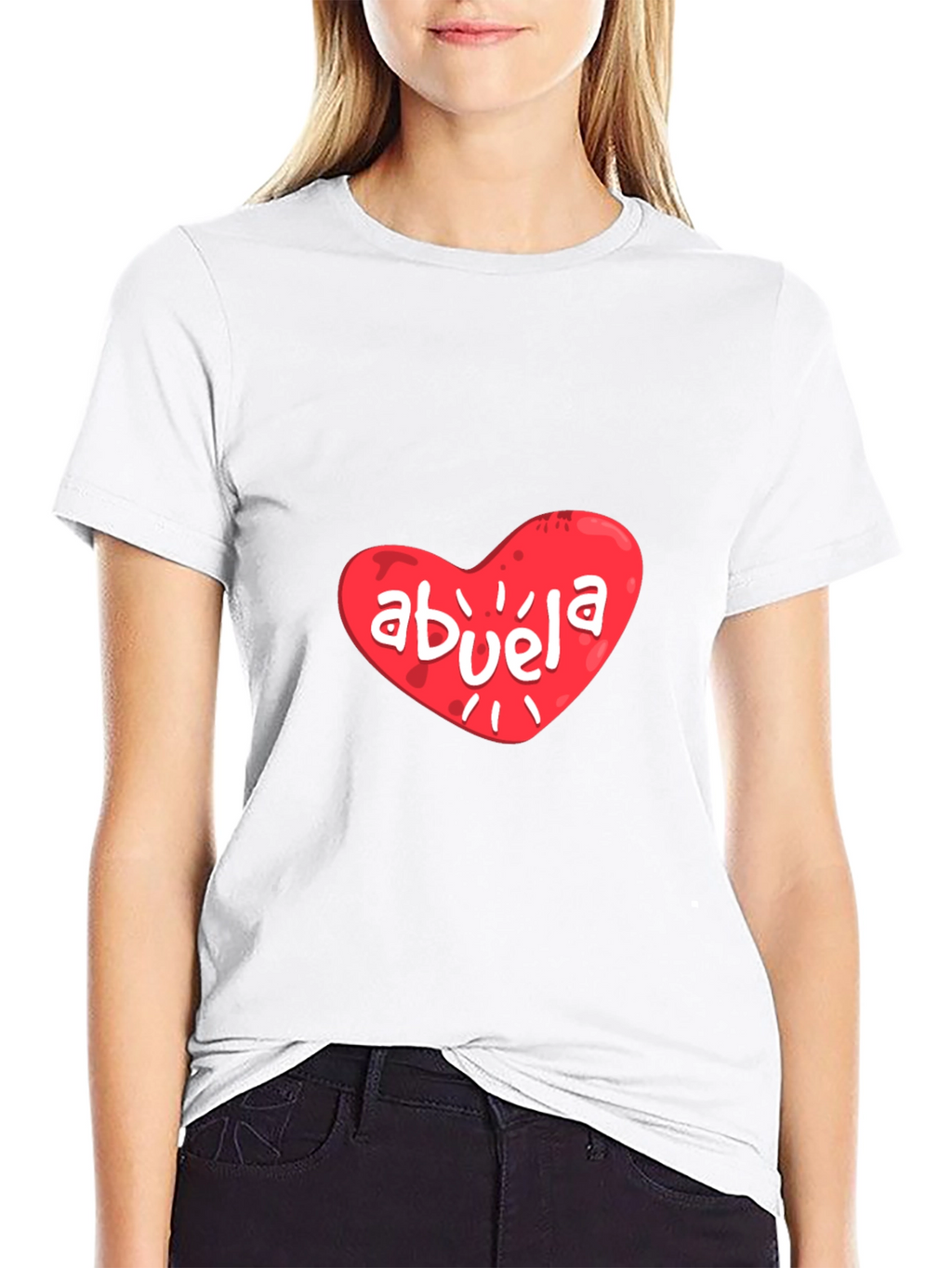 Abuela Heart T-Shirt - Love for Grandma