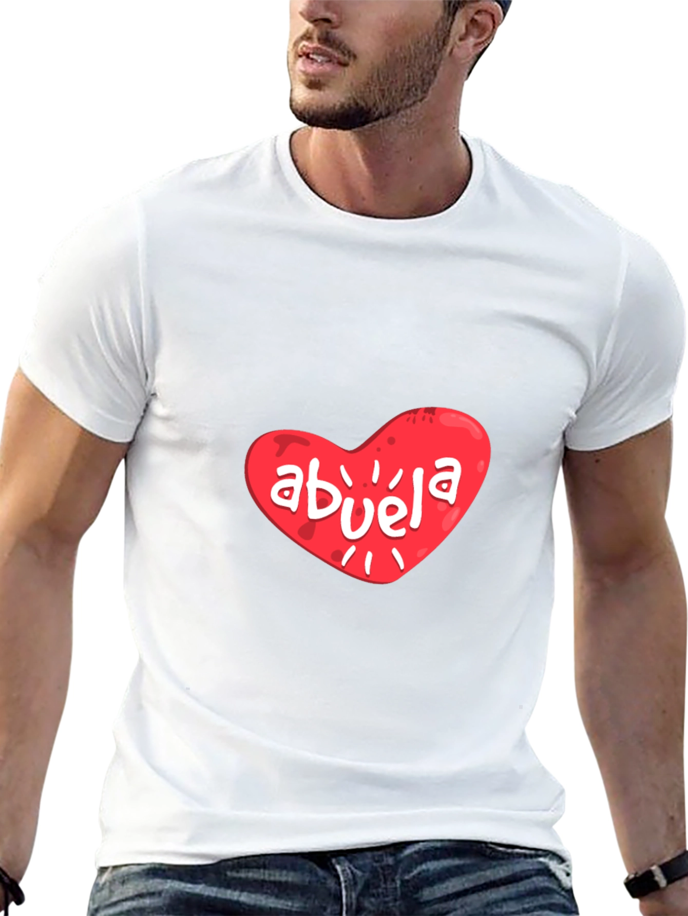 Abuela Heart T-Shirt - Love for Grandma