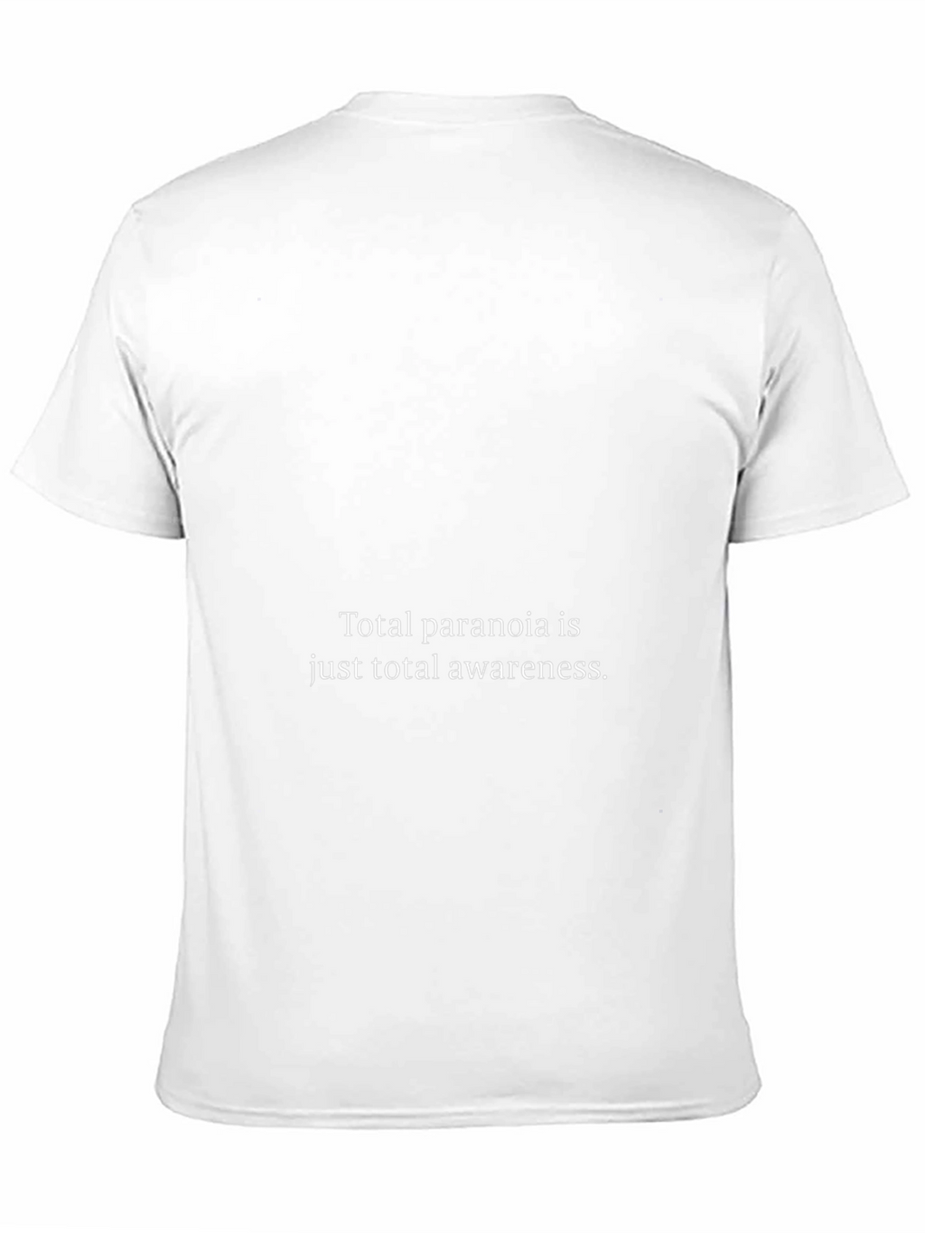 Paranoia Awareness Graphic Tee - Black