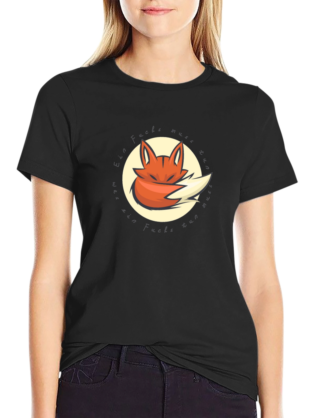 Fox Graphic Black T-Shirt