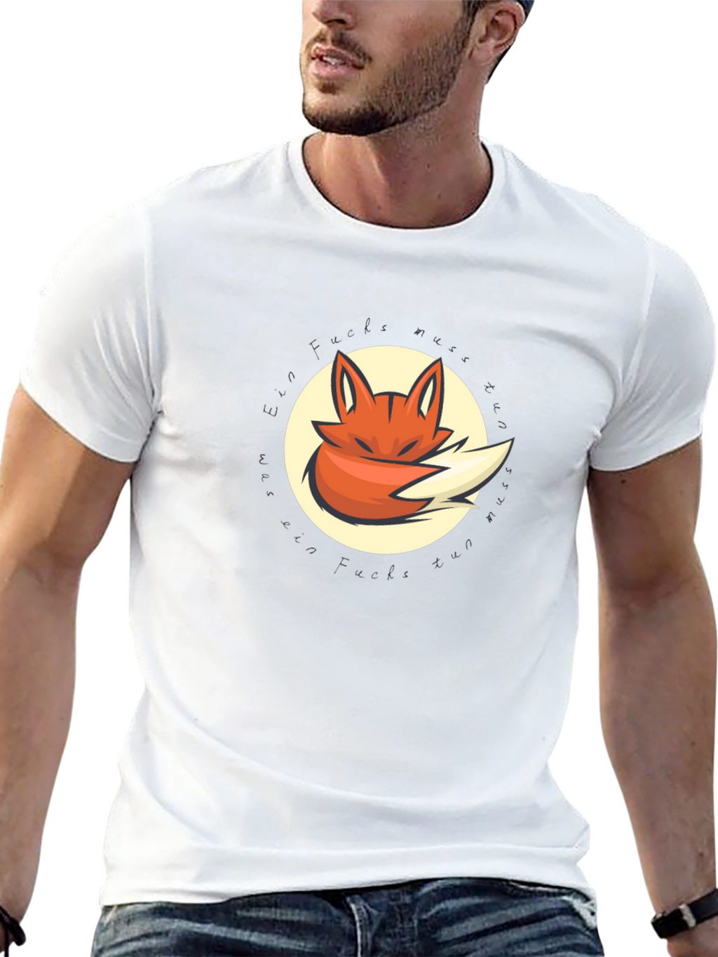 Fox Graphic Black T-Shirt