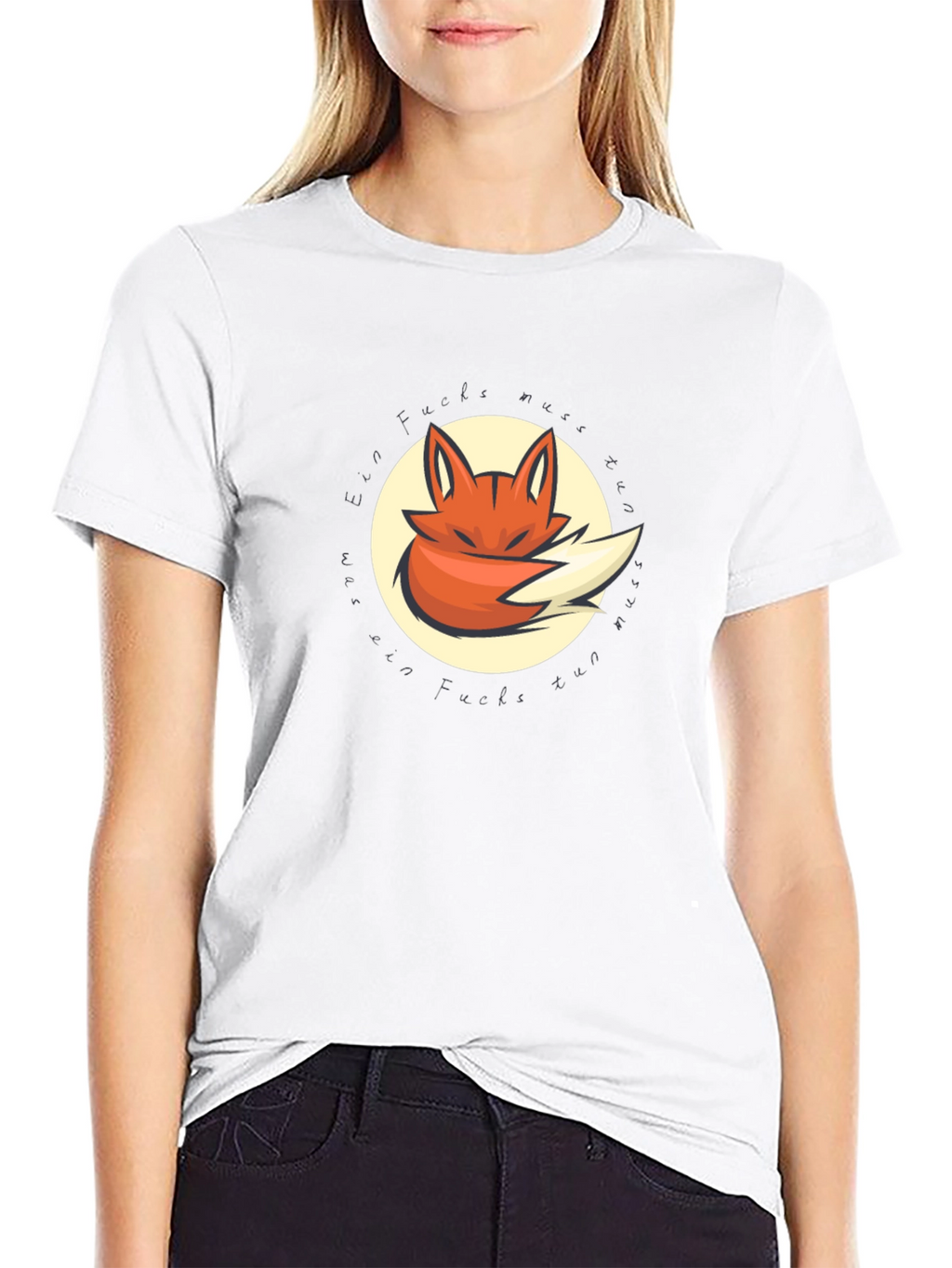 Fox Graphic Black T-Shirt