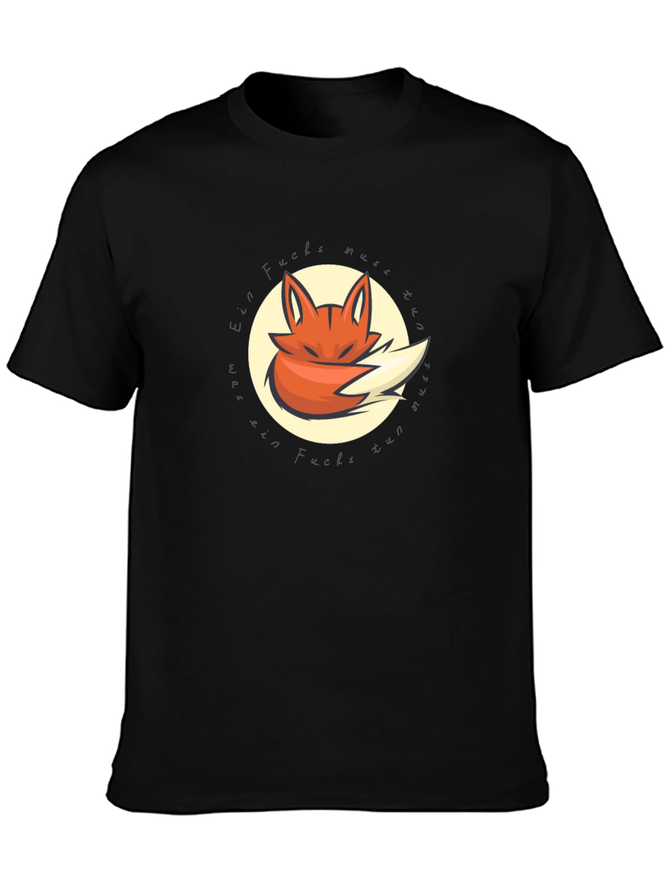 Fox Graphic Black T-Shirt