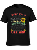 Crazy Daughter T-Shirt - Funny Novelty Gift