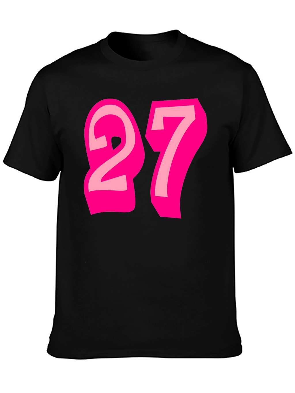 Number 27 Graphic Tee - Fun & Stylish