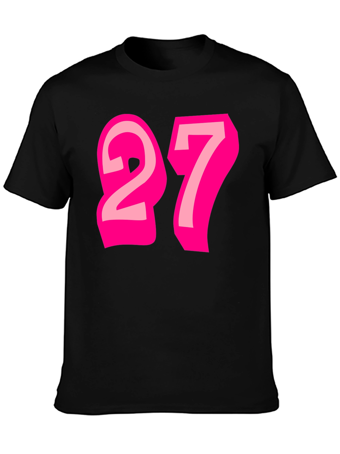 Number 27 Graphic Tee - Fun & Stylish