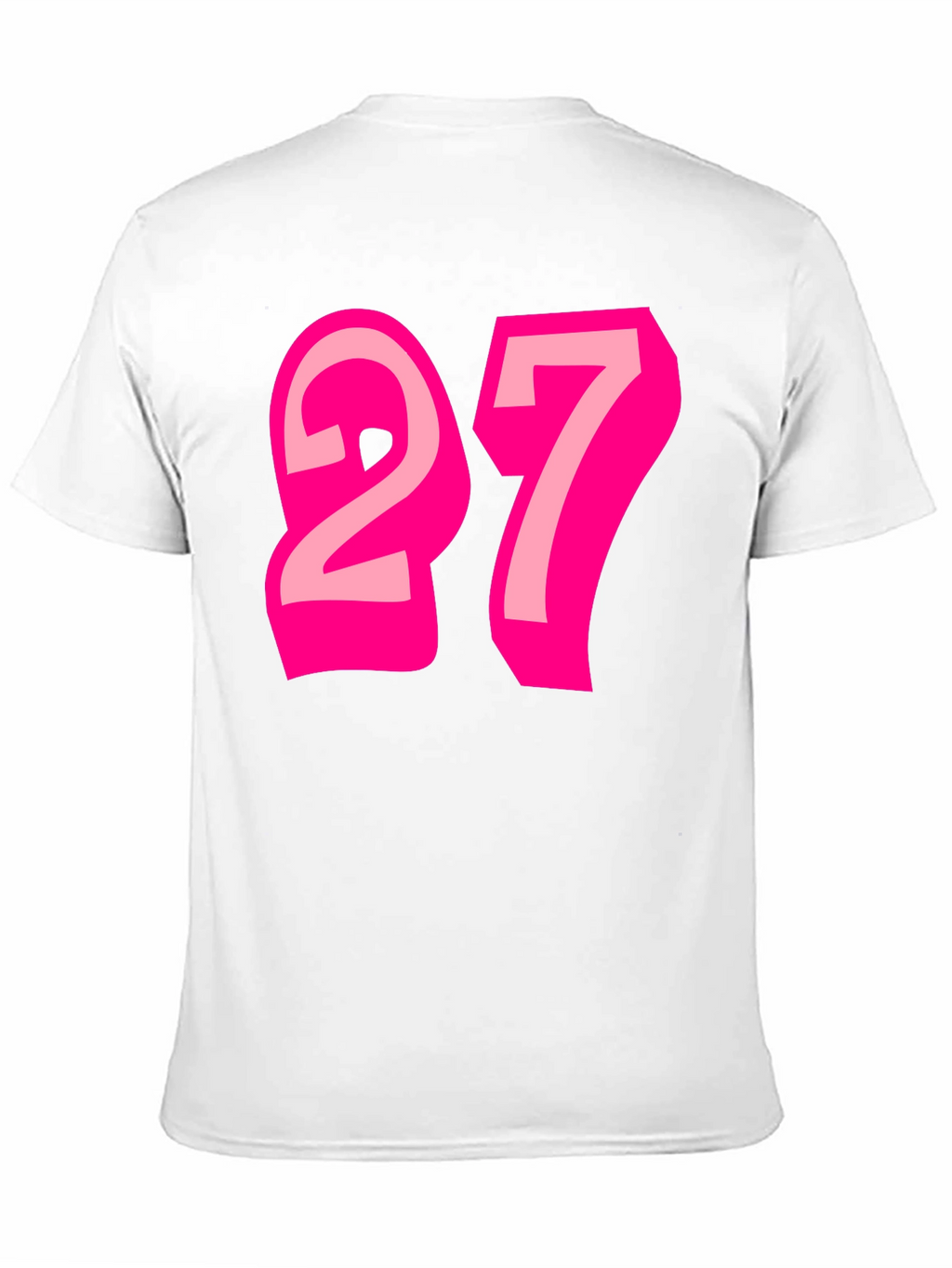 Number 27 Graphic Tee - Fun & Stylish
