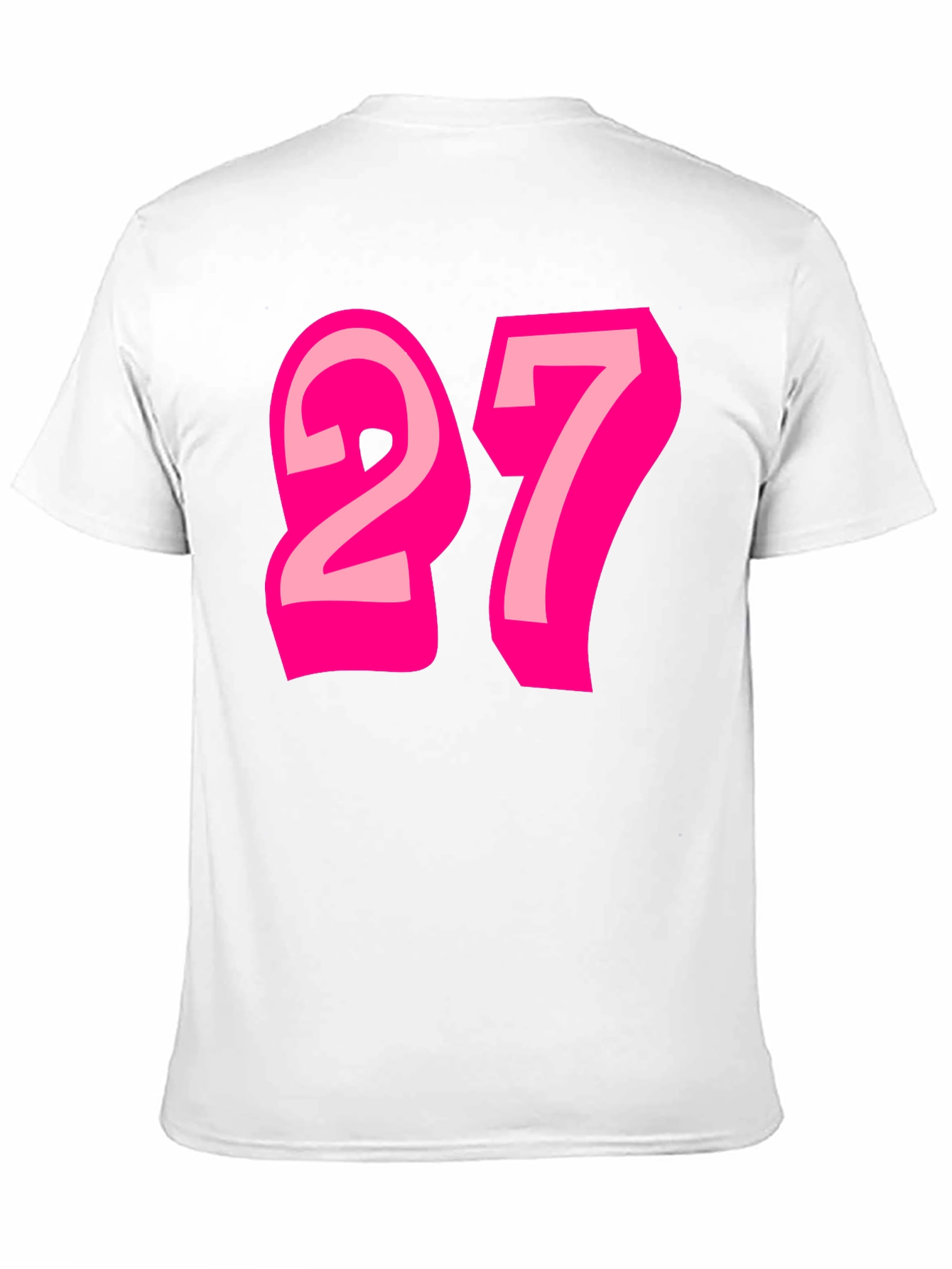 Number 27 Graphic Tee - Fun & Stylish