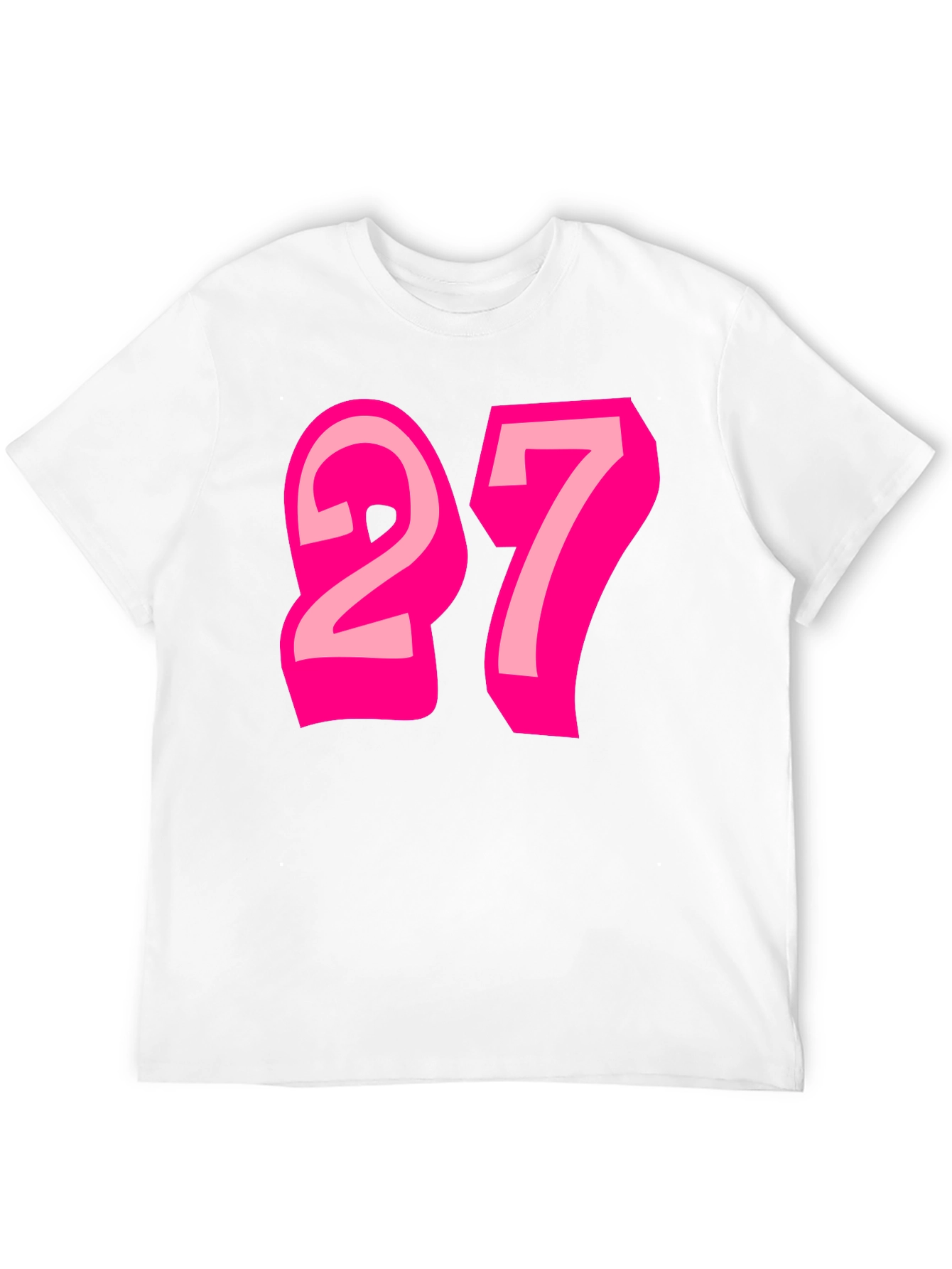 Number 27 Graphic Tee - Fun & Stylish