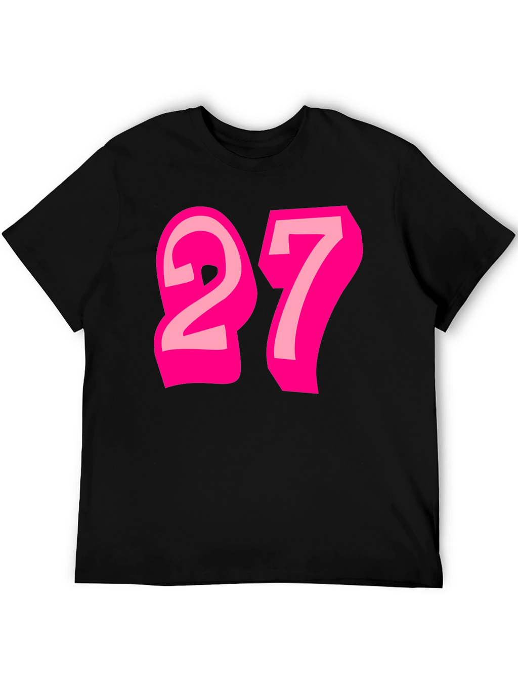 Number 27 Graphic Tee - Fun & Stylish