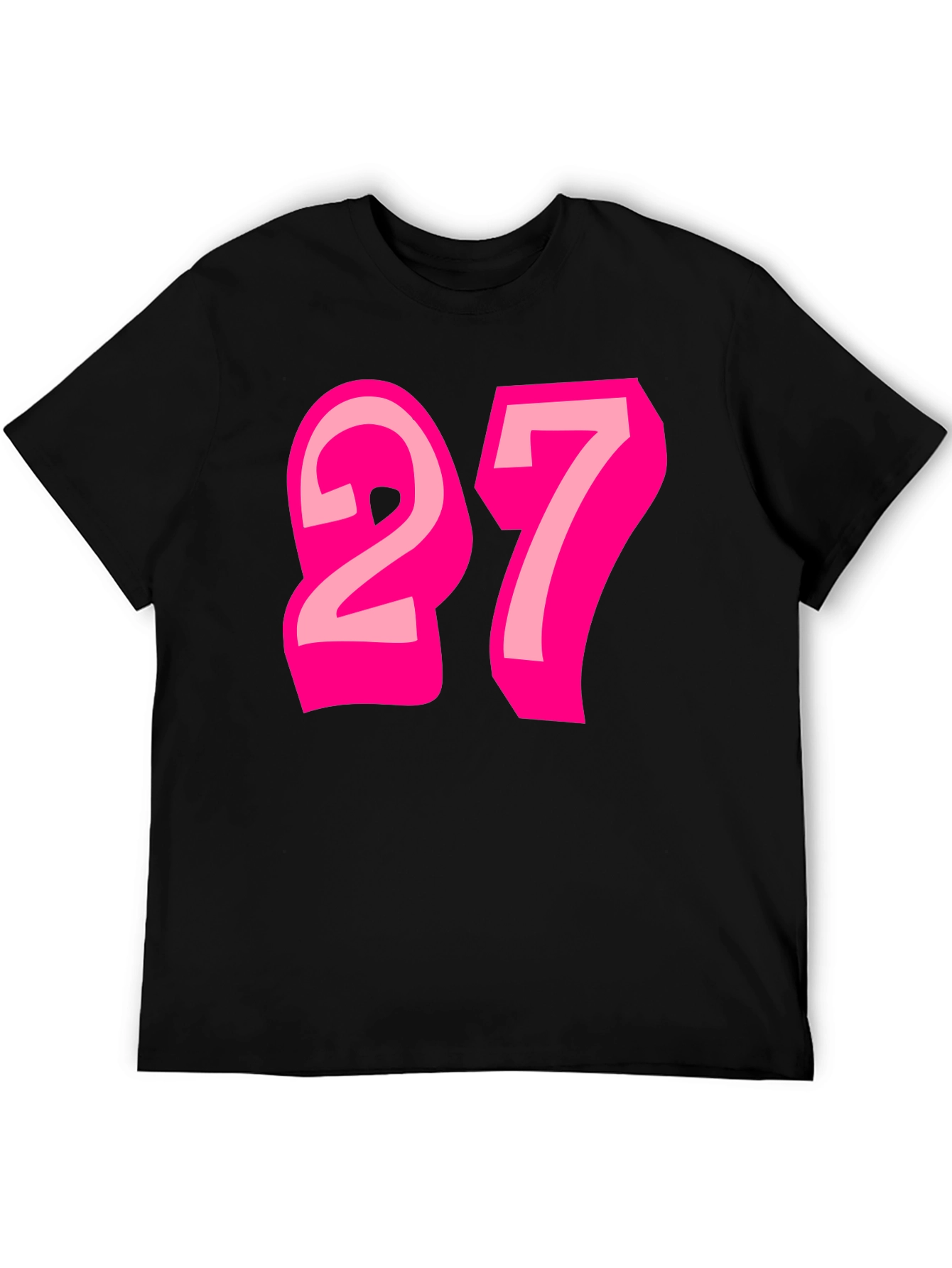 Number 27 Graphic Tee - Fun & Stylish