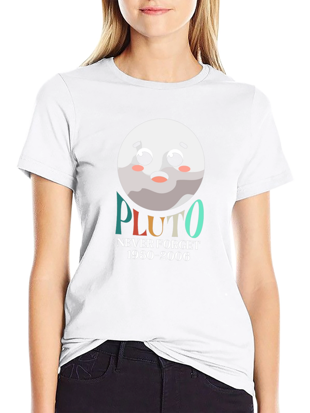Pluto Never Forget T-Shirt Funny Planet Tee