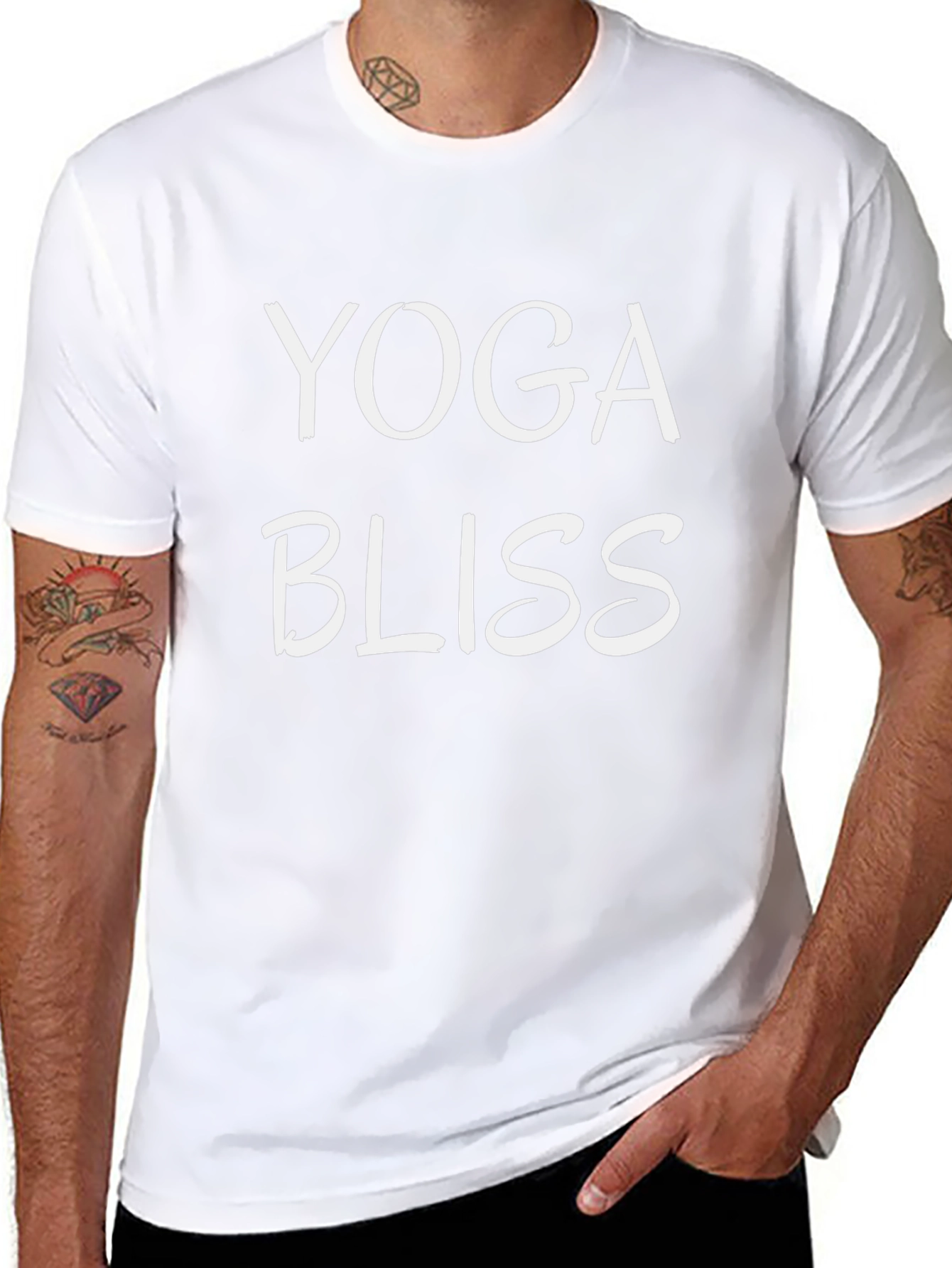 Yoga Bliss Tee - Soft & Stylish Comfort