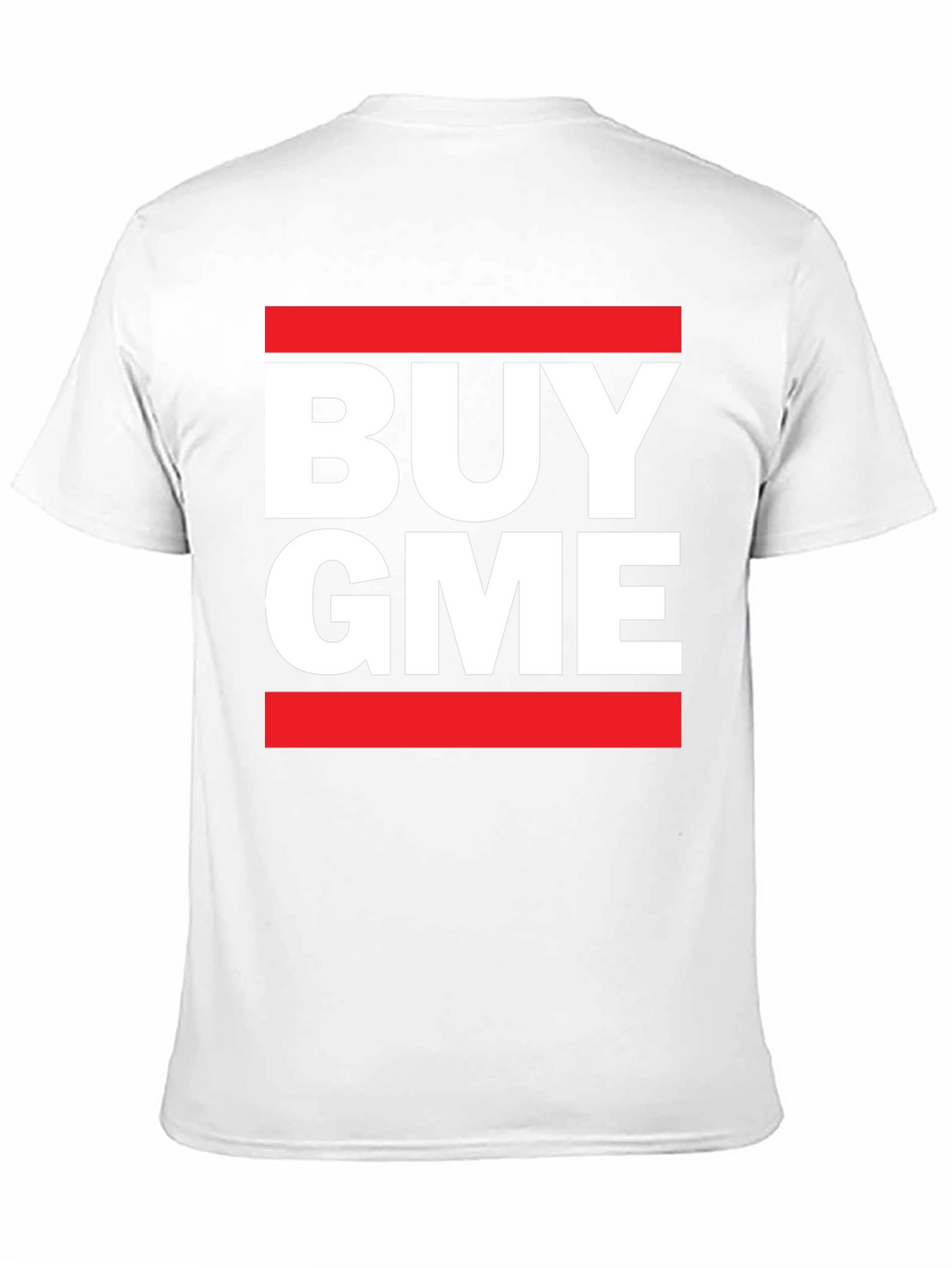Buy GME T-Shirt - Red and White Graphic Tee