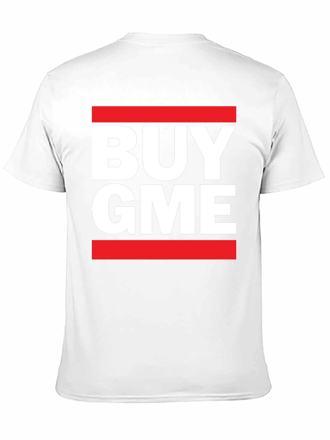 Buy GME T-Shirt - Red and White Graphic Tee