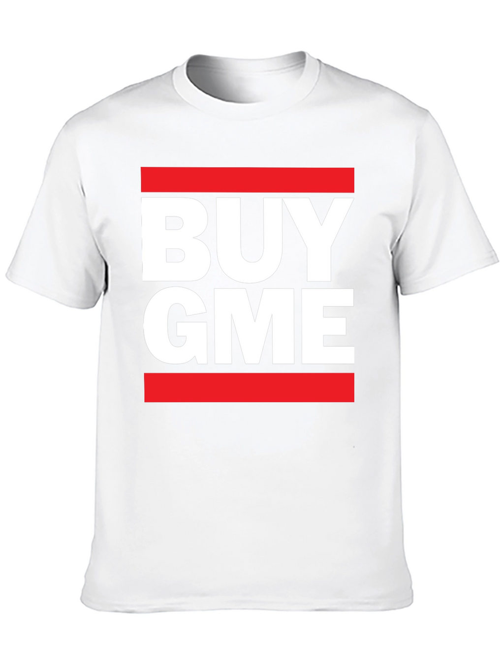 Buy GME T-Shirt - Red and White Graphic Tee