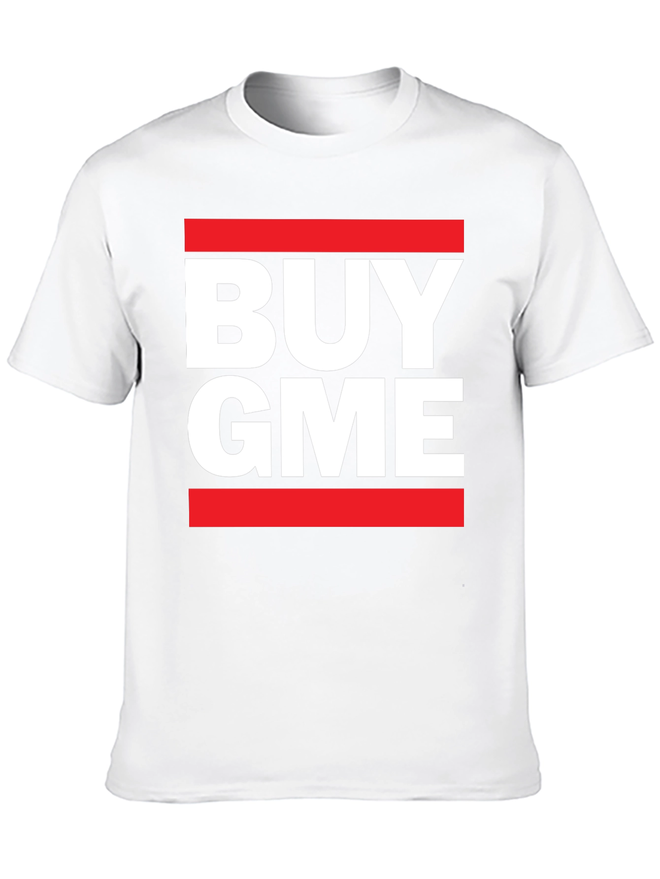 Buy GME T-Shirt - Red and White Graphic Tee