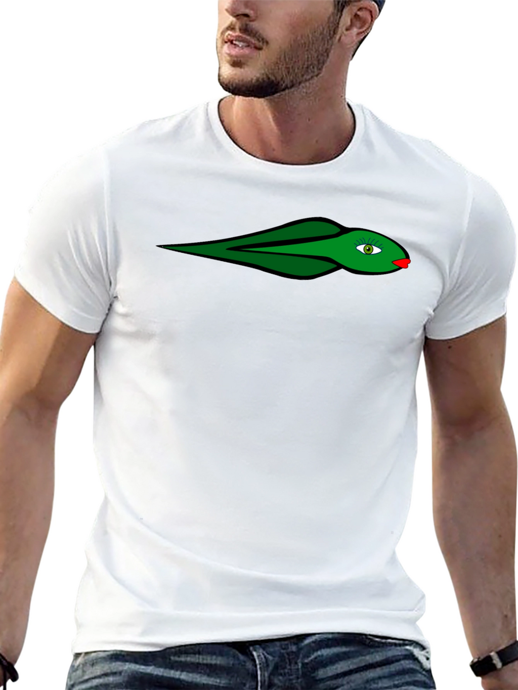 Funny Green Snake T-Shirt