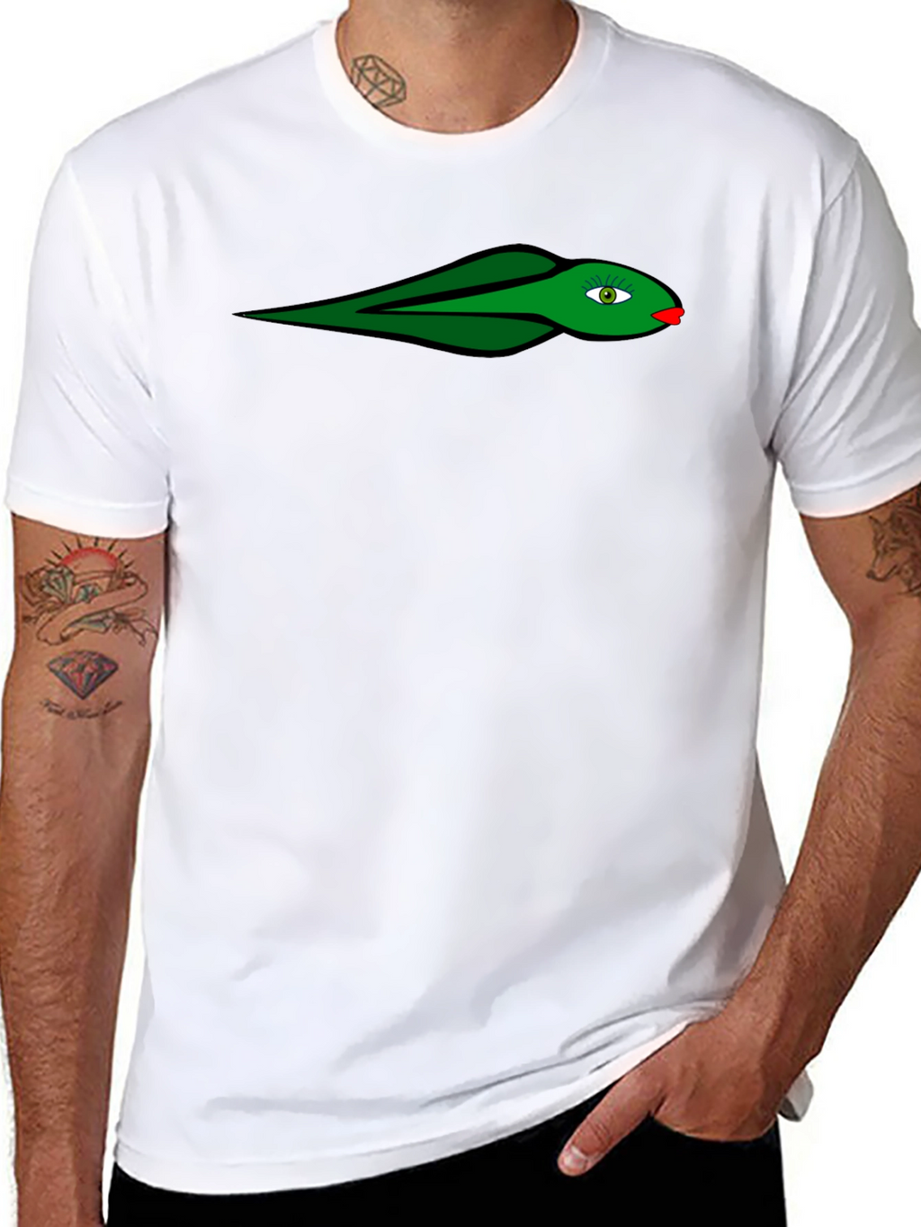 Funny Green Snake T-Shirt