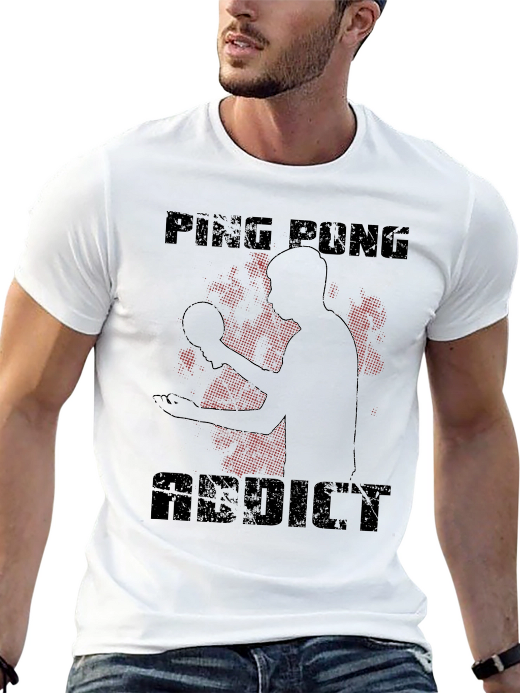 Ping Pong Addict T-Shirt