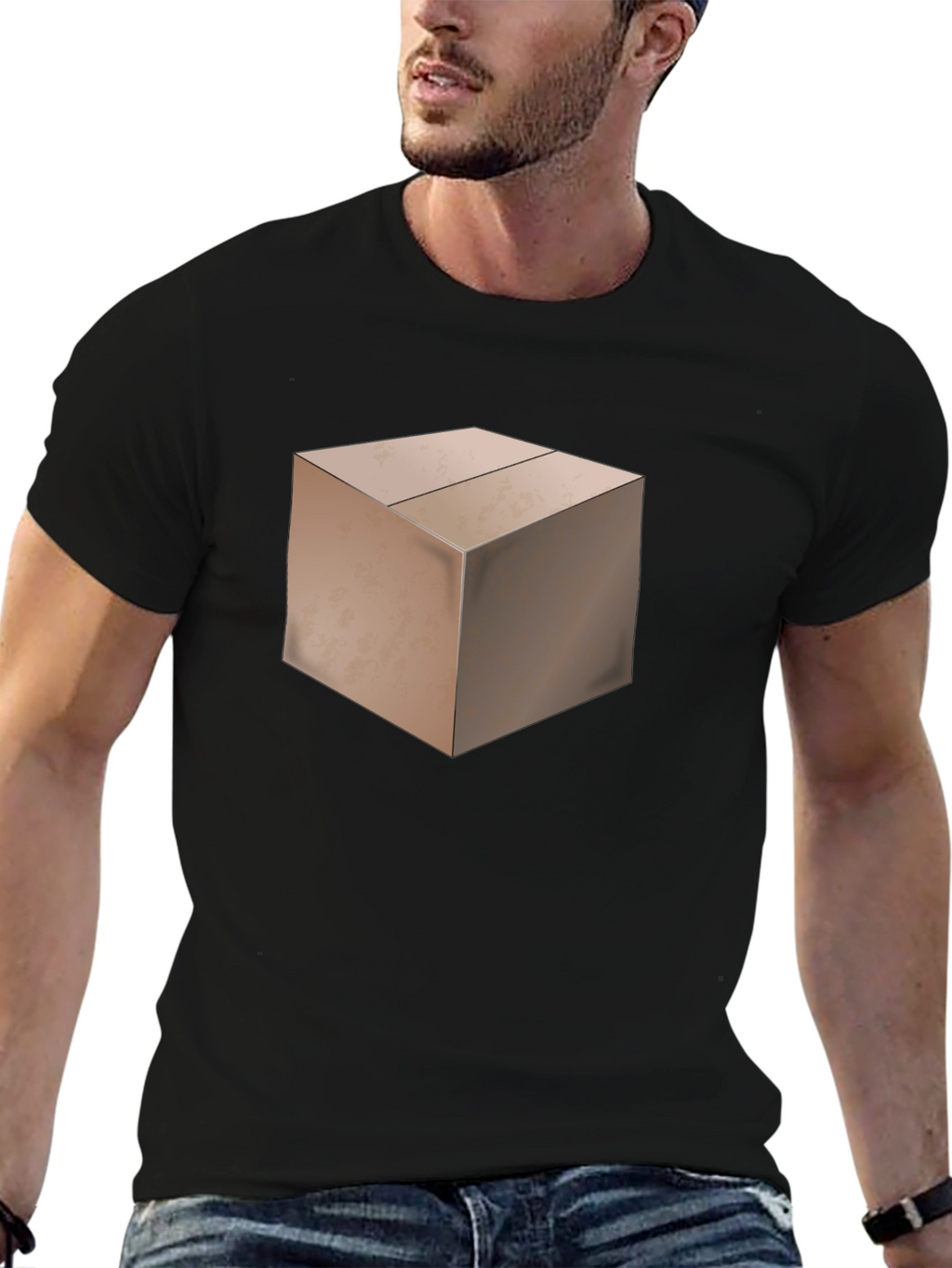Box Graphic Tee - Unique & Stylish Mens Shirt