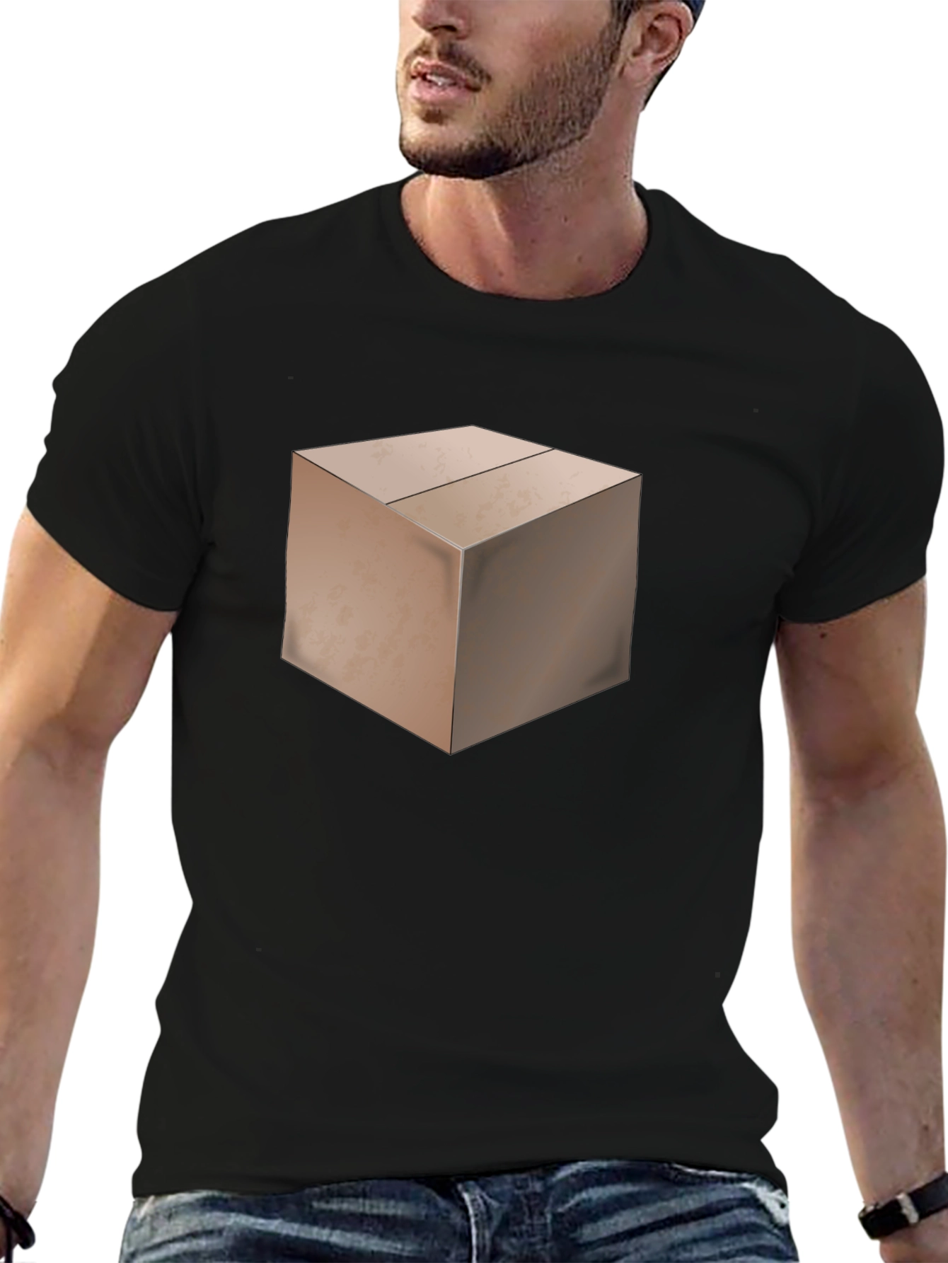 Box Graphic Tee - Unique & Stylish Mens Shirt