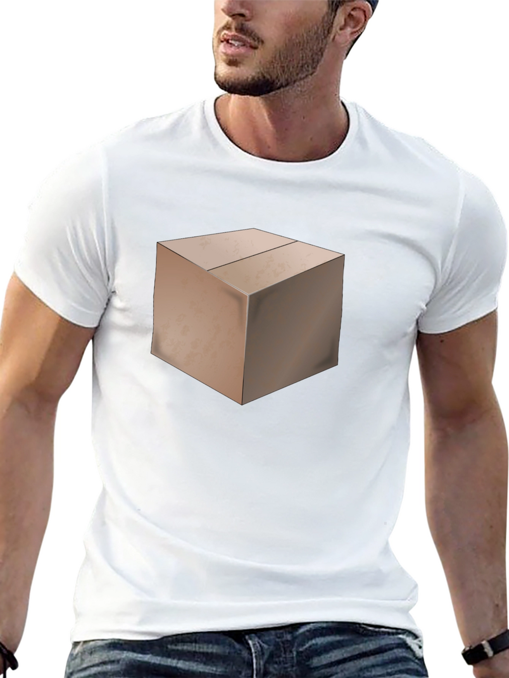 Box Graphic Tee - Unique & Stylish Mens Shirt