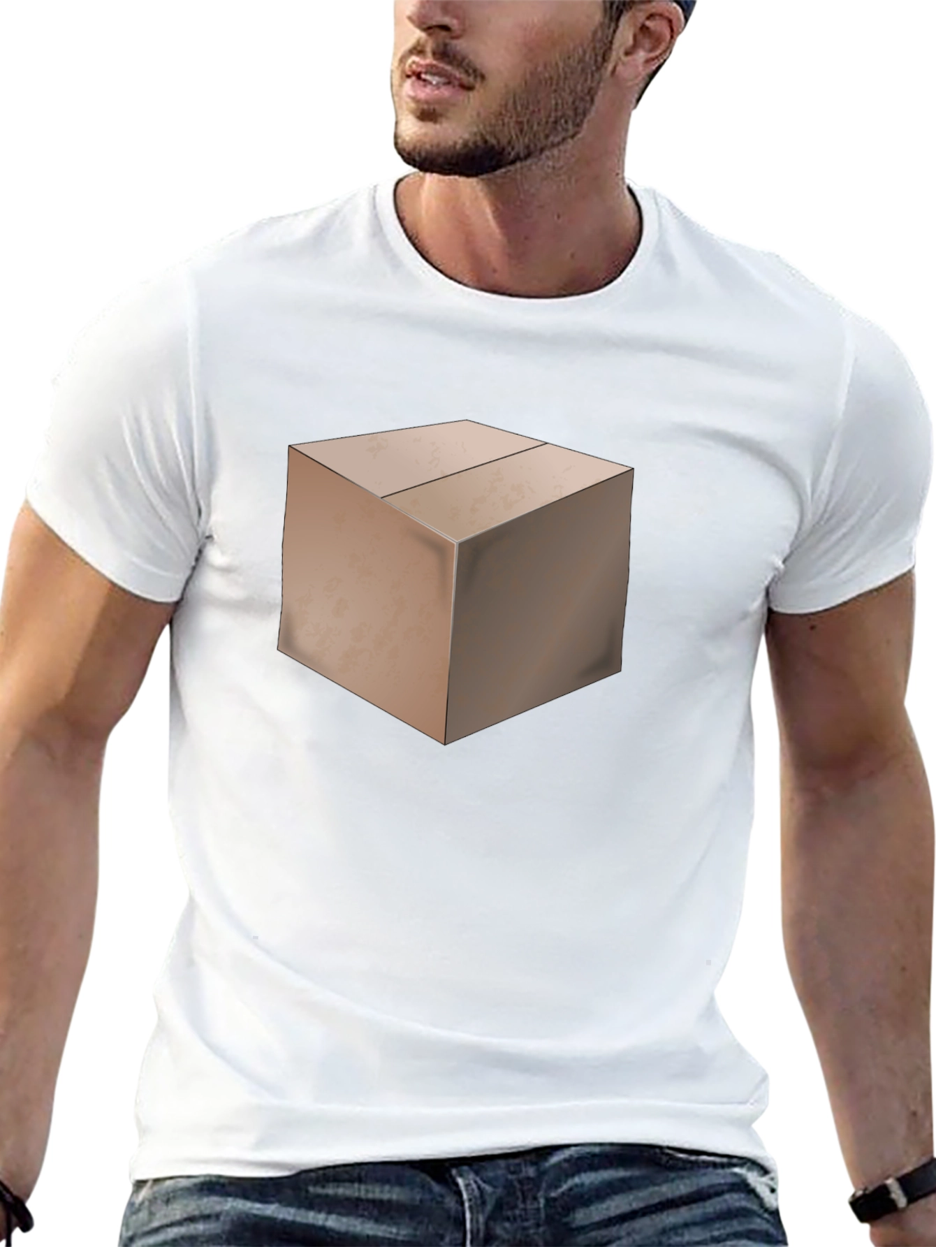 Box Graphic Tee - Unique & Stylish Mens Shirt