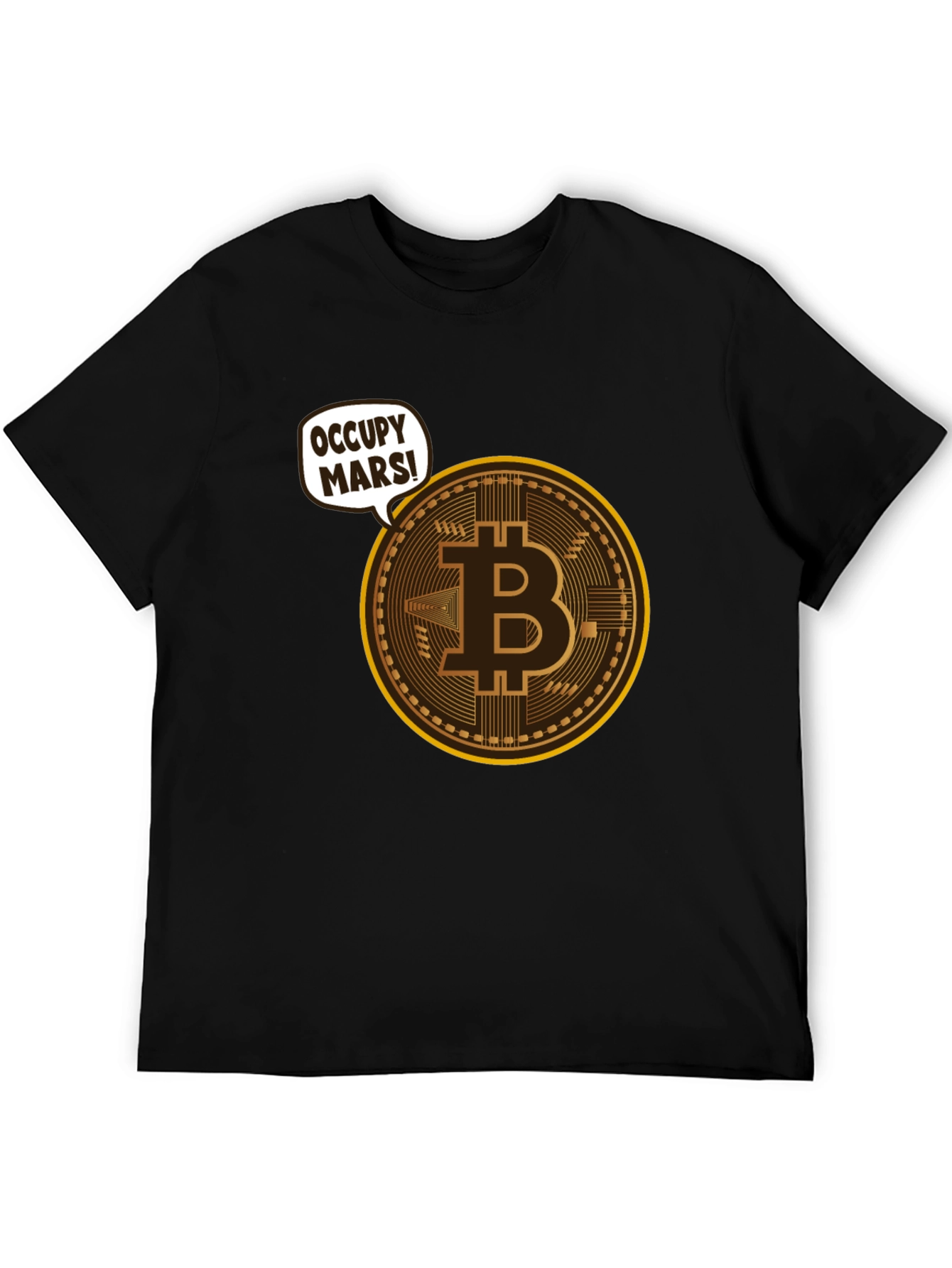 Occupy Mars Bitcoin T-Shirt