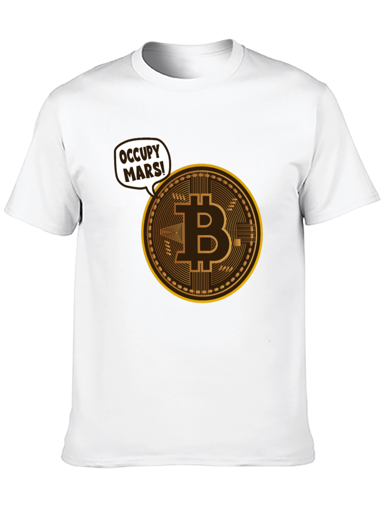 Occupy Mars Bitcoin T-Shirt