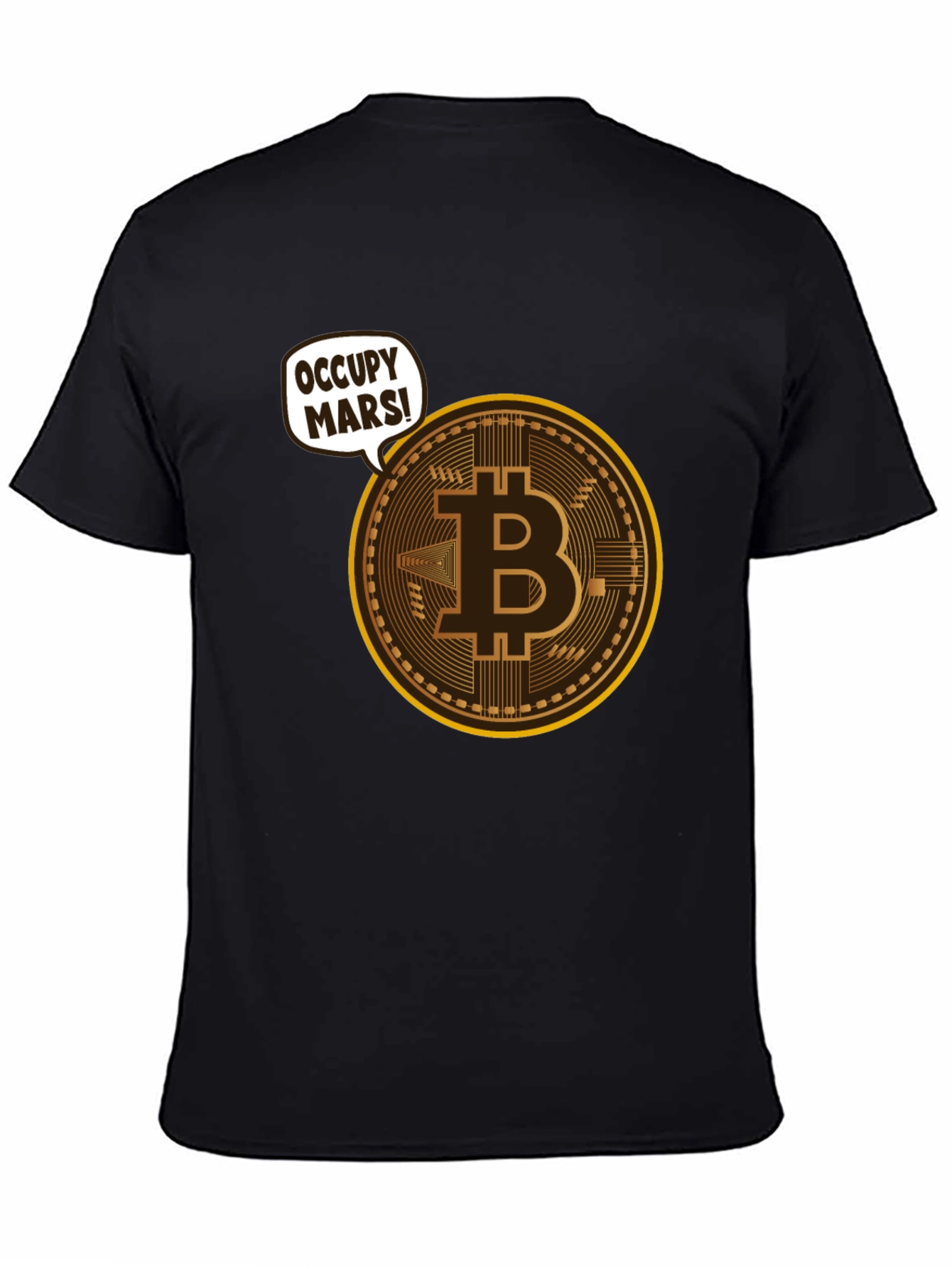 Occupy Mars Bitcoin T-Shirt