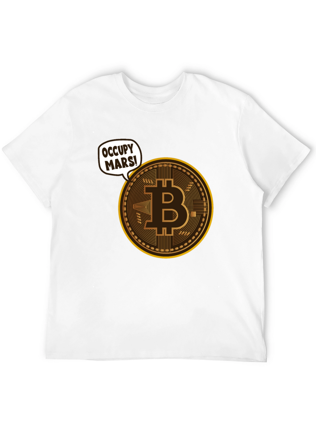 Occupy Mars Bitcoin T-Shirt