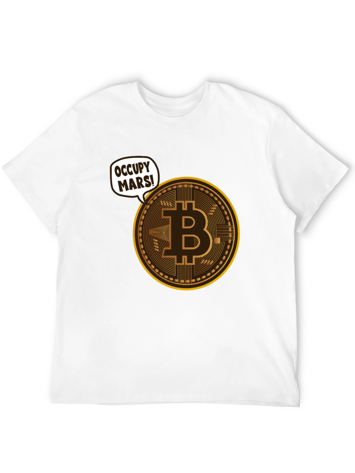 Occupy Mars Bitcoin T-Shirt