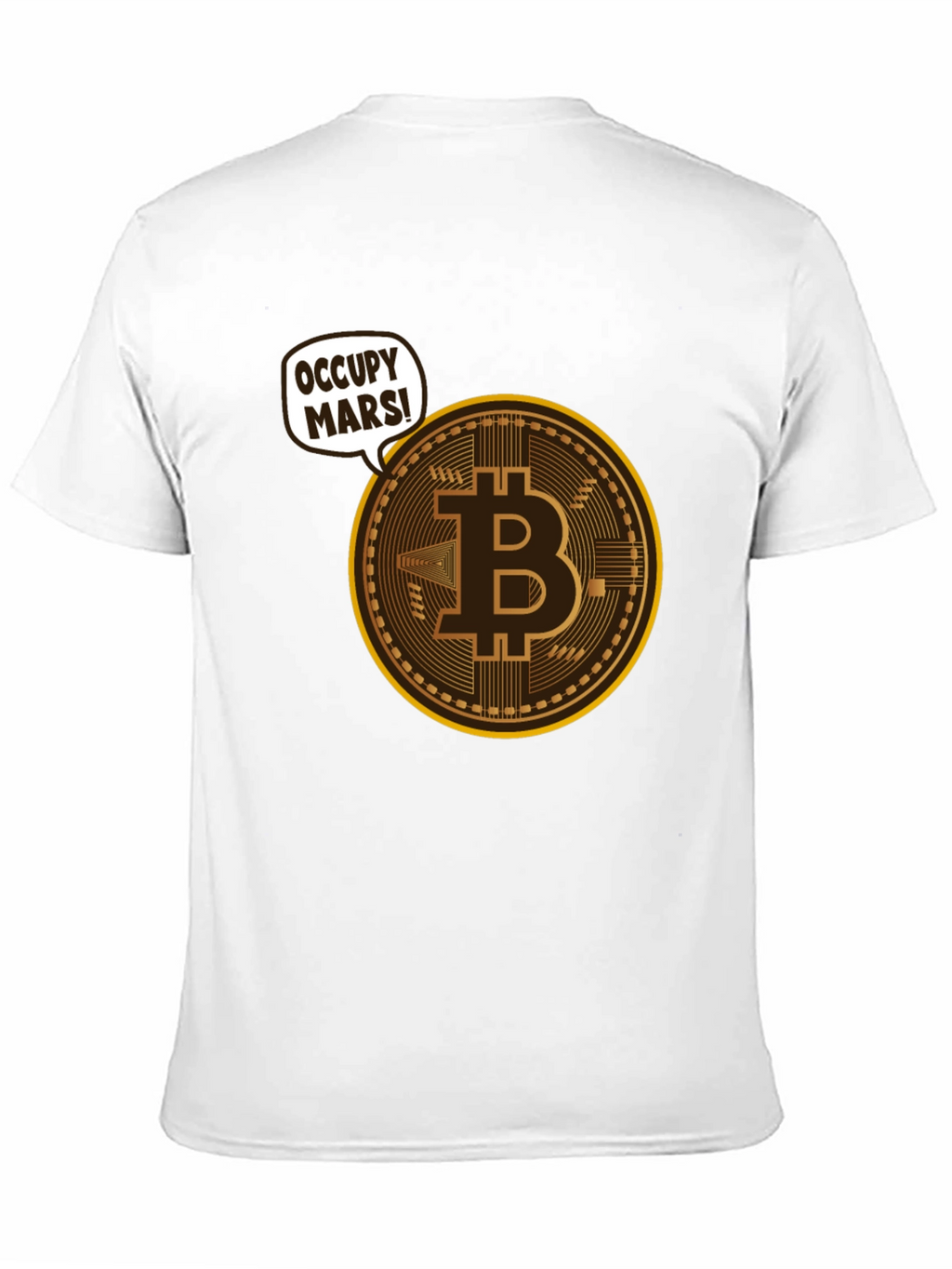 Occupy Mars Bitcoin T-Shirt