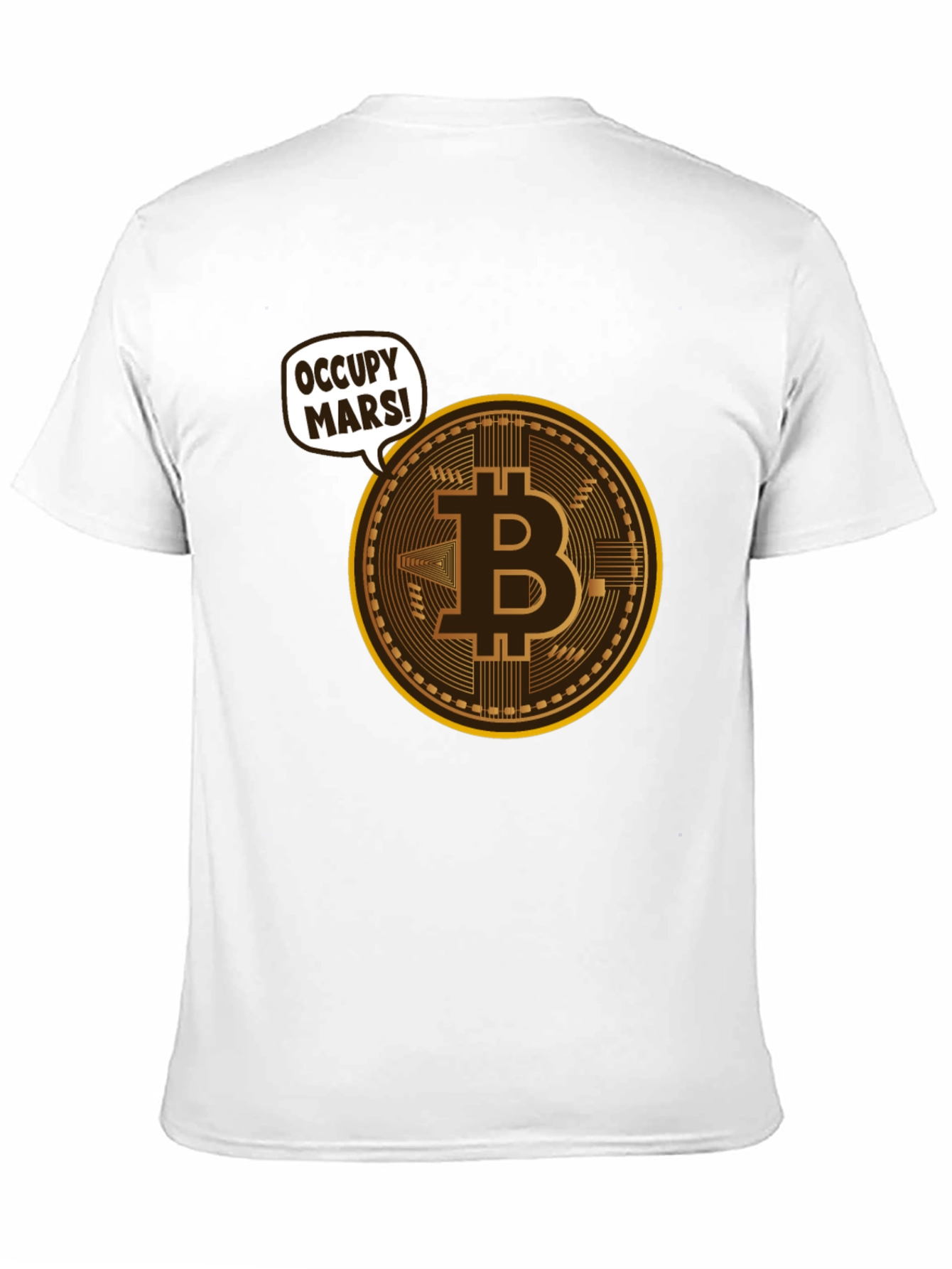 Occupy Mars Bitcoin T-Shirt