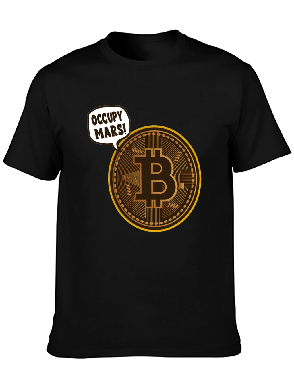 Occupy Mars Bitcoin T-Shirt