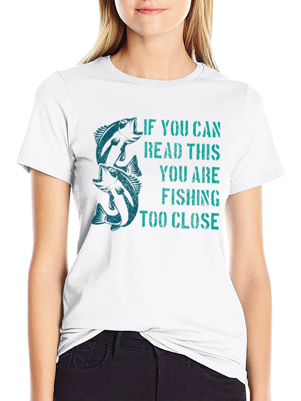 Fishing T-Shirt - Read This Youre Too Close