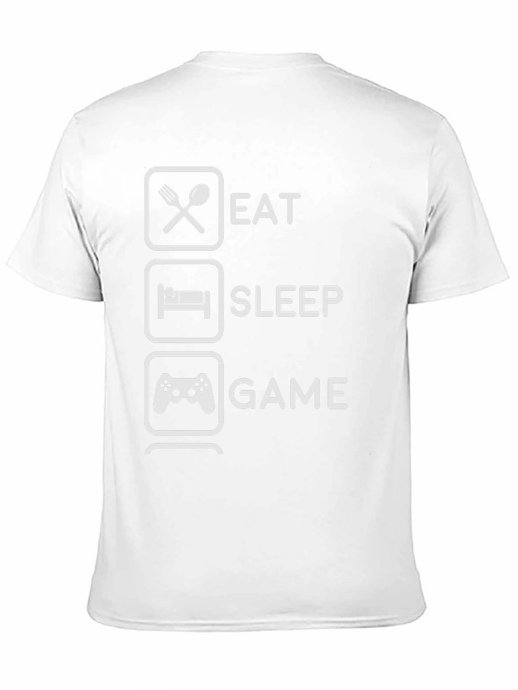 Eat Sleep Game Graphic Tee - Gamer T-Shirt