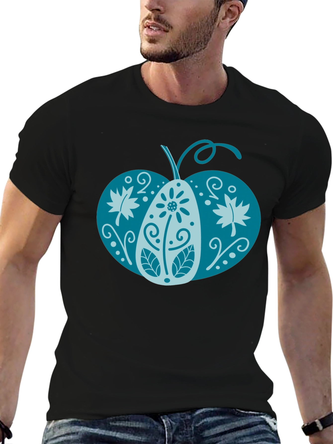 Pumpkin Patch T-Shirt - Black